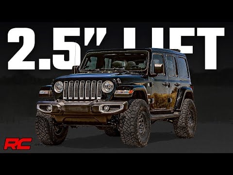 Rough Country 2.5 Inch Lift Kit JEEP WRANGLER JL RUBICON 4WD (18-23)