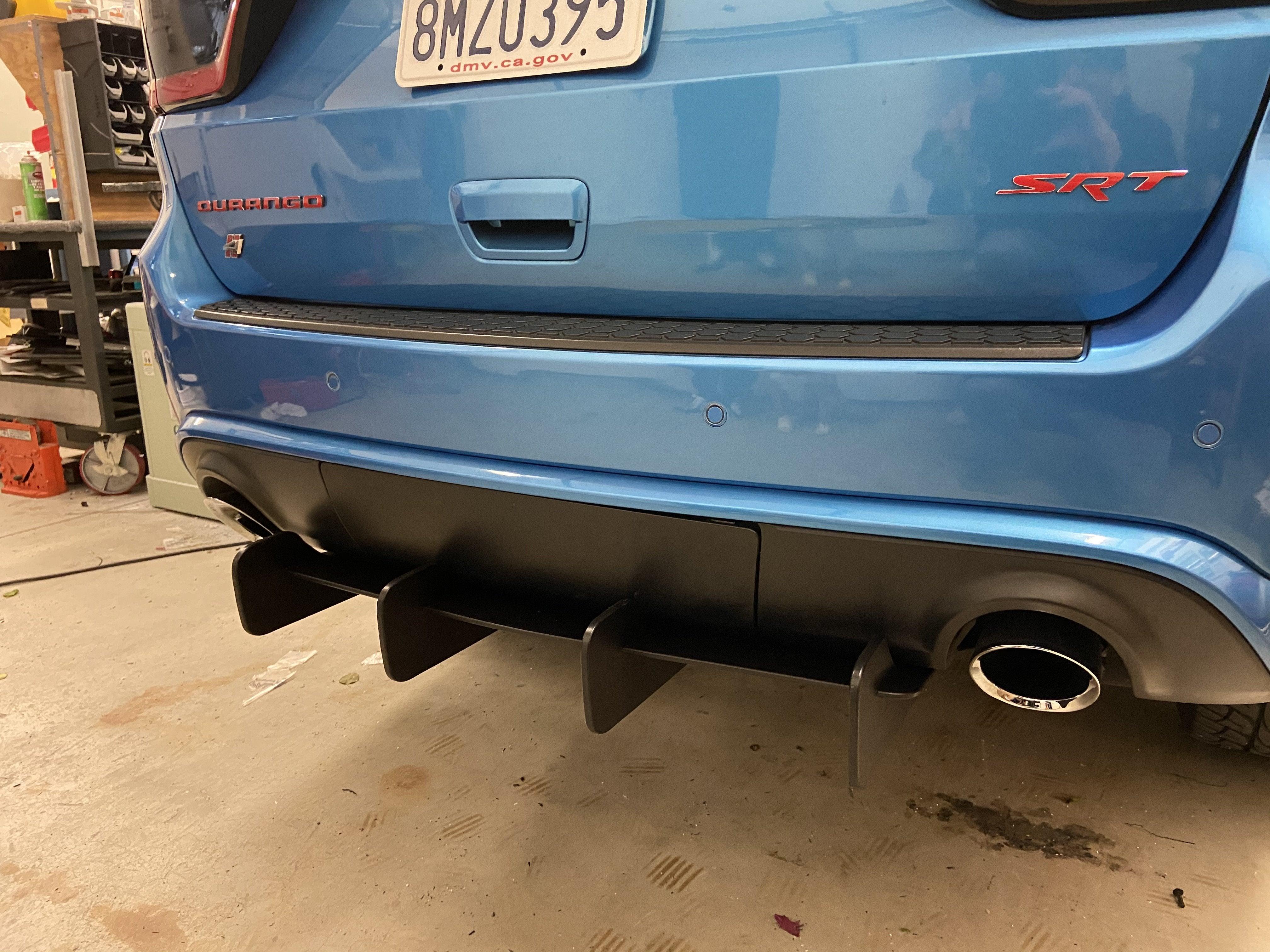 ZL1 Addons Dodge Durango 18-23 SRT/RT/GT Diffuser