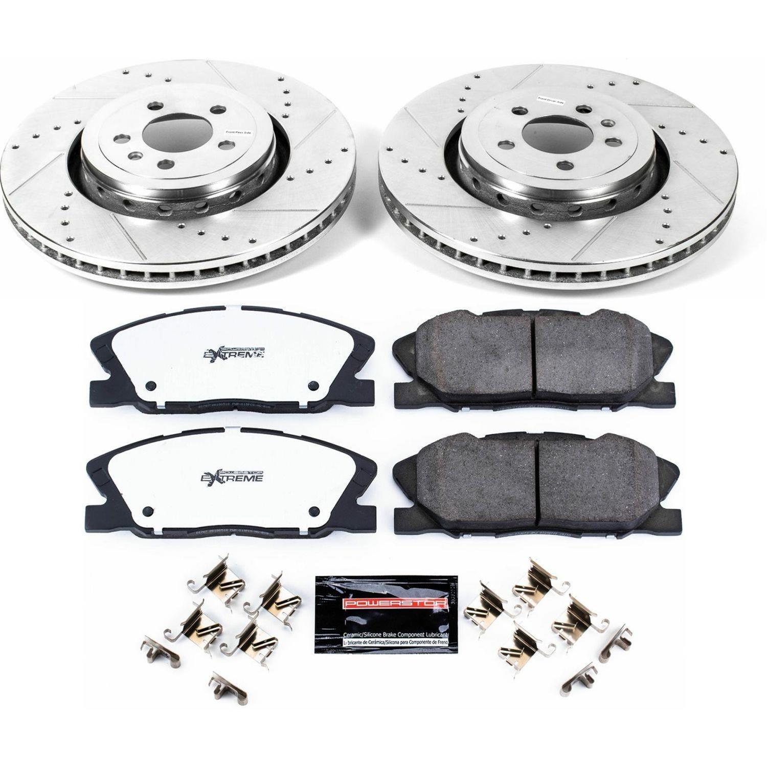 Power Stop 14-22 Dodge Charger Pursuit Z26 Pads & Rotors