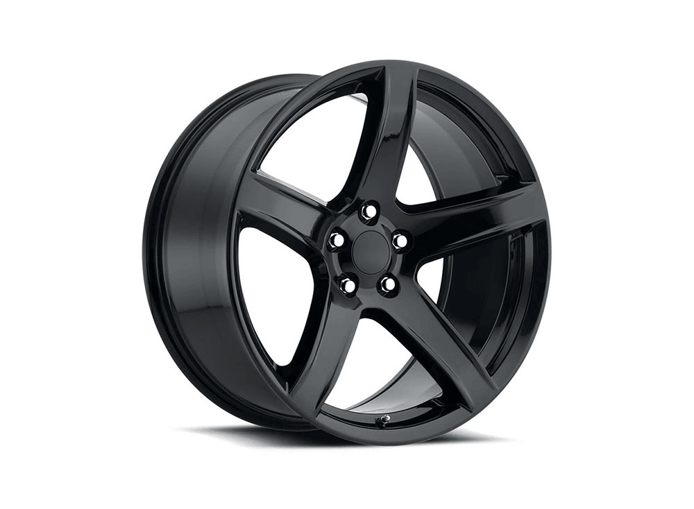 Factory Reproduction Series 77 Wheels Gloss Black 5x115