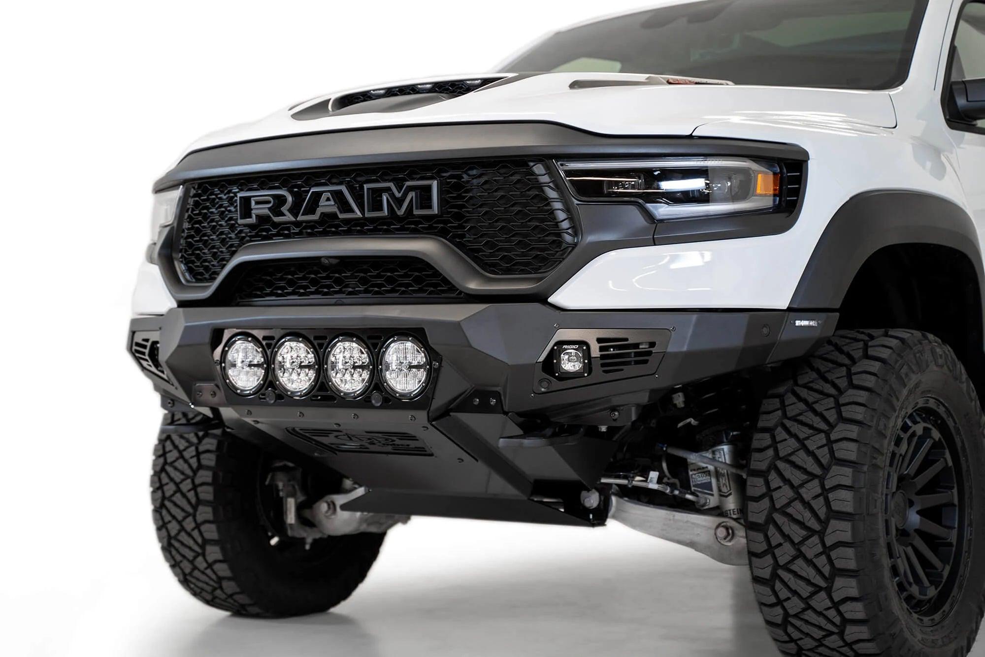 ADD  2021-2024 RAM TRX BOMBER FRONT BUMPER BLACK