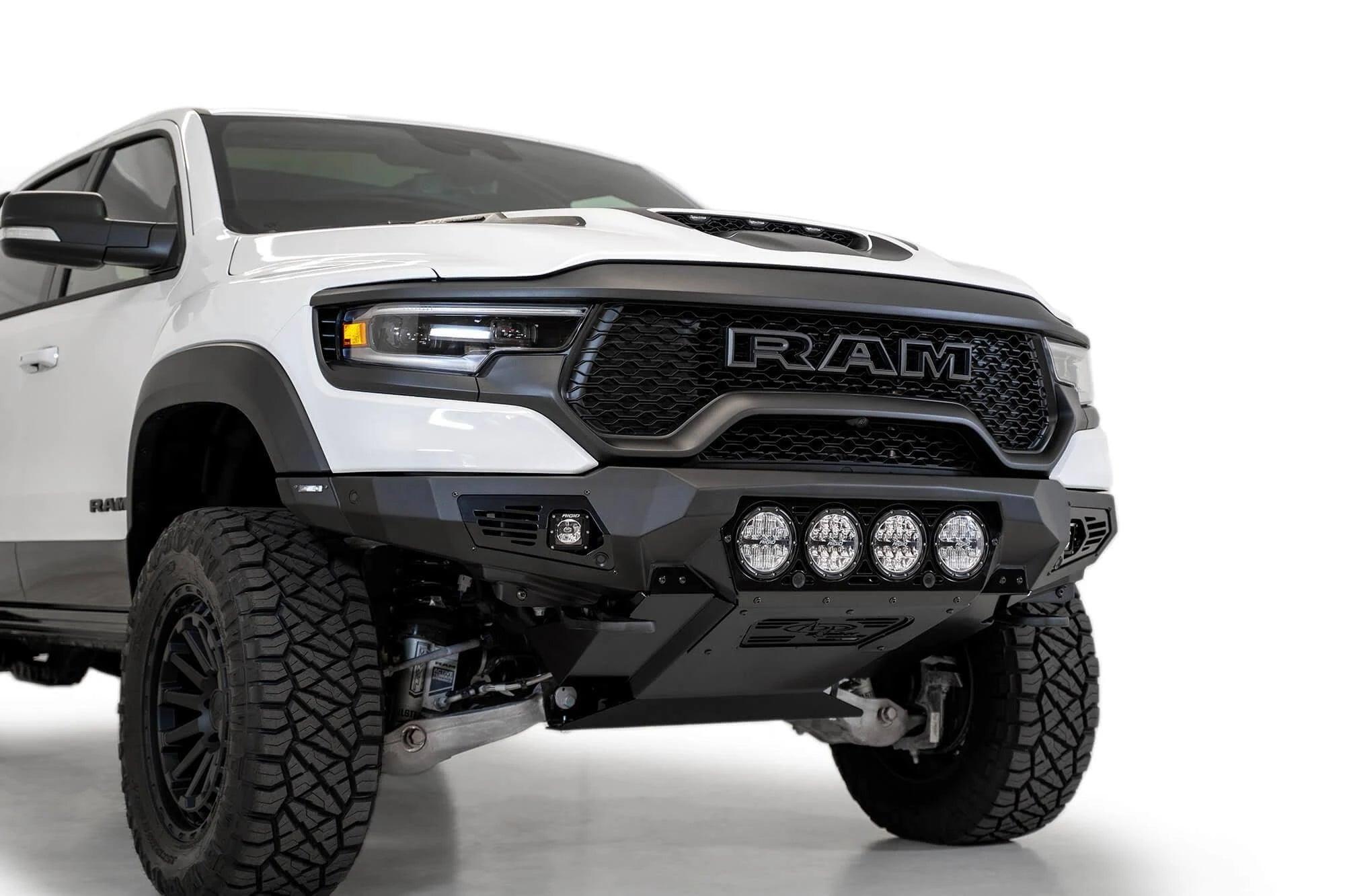 ADD  2021-2024 RAM TRX BOMBER FRONT BUMPER BLACK