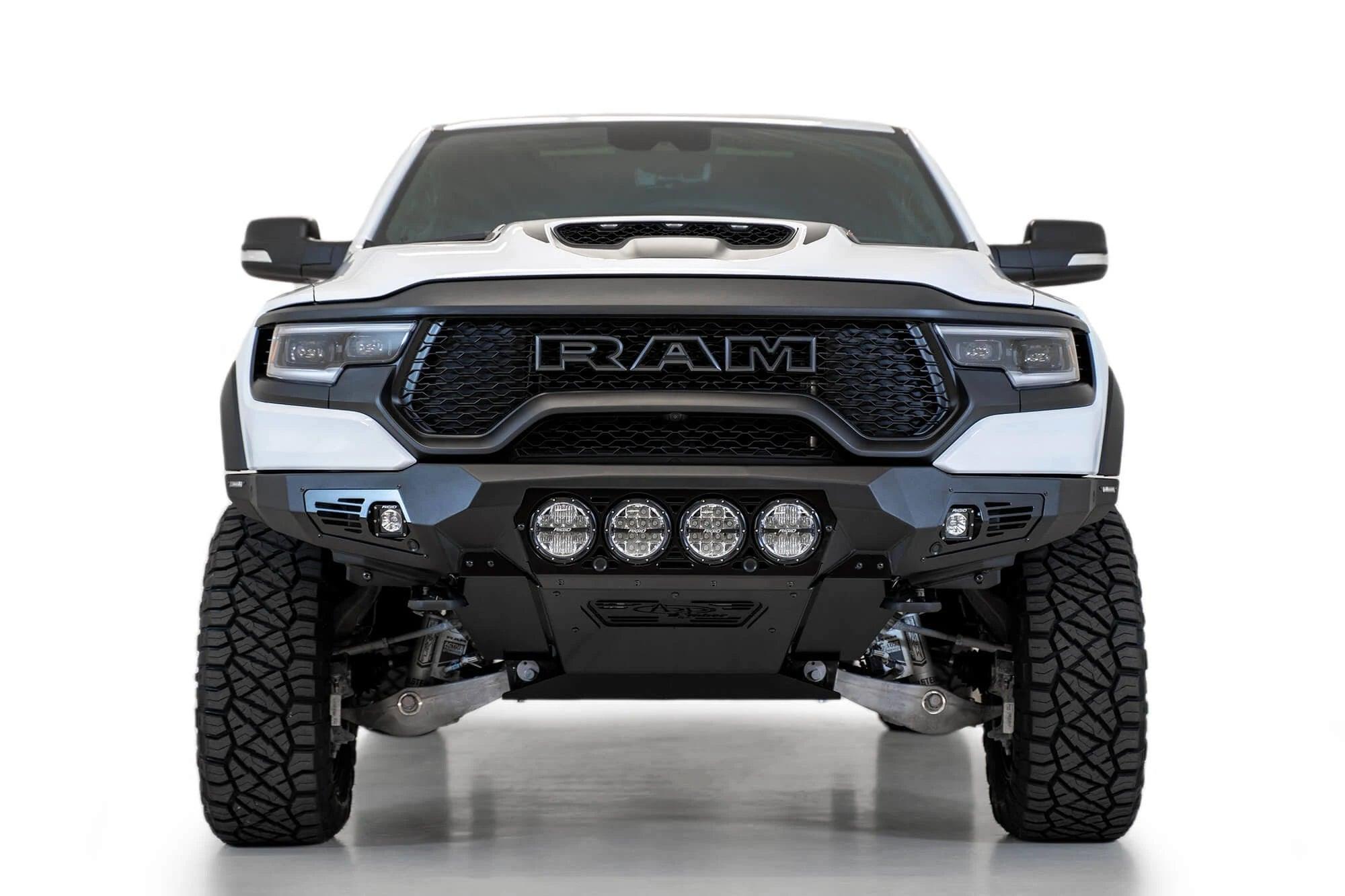 ADD  2021-2024 RAM TRX BOMBER FRONT BUMPER BLACK