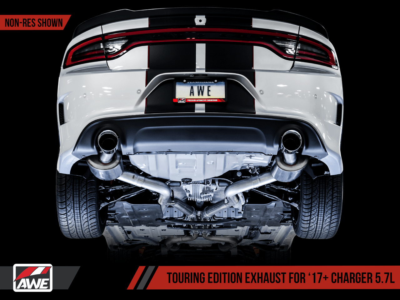 AWE Exhaust Suite for the 17+ Dodge Charger 5.7