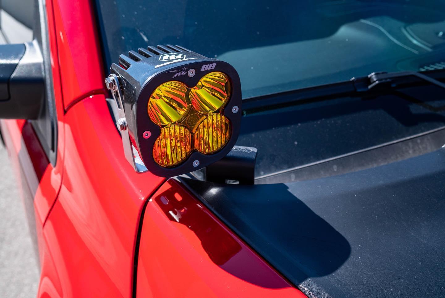 '21-24 Ram 1500 TRX SDHQ Built A-Pillar Light Mounts