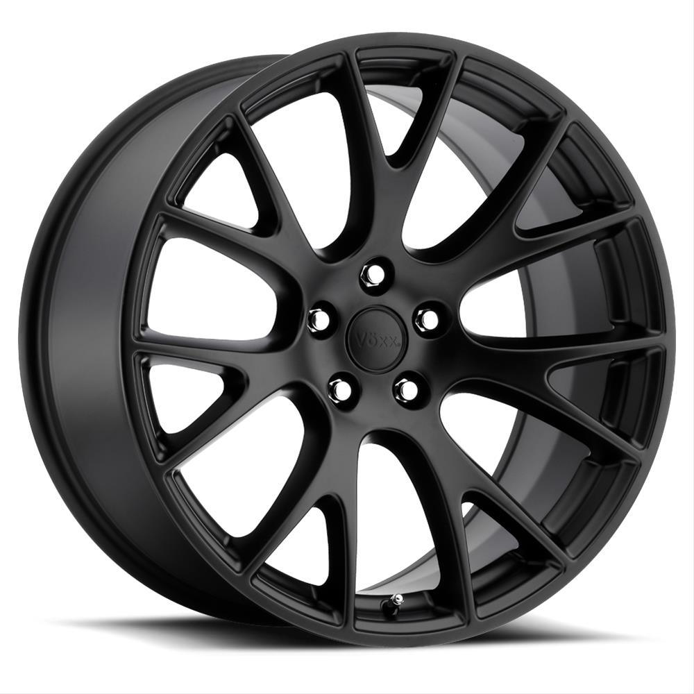 Voxx Replica Hellcat Matte Black Wheels