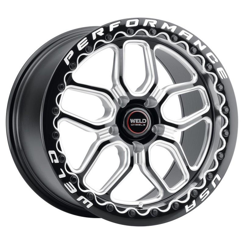 Weld Performance Laguna Beadlock Gloss Black Wheel S907